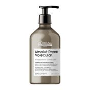Sampon pentru par deteriorat L’Oreal Professionnel Absolut Repair Molecular, 500 ml