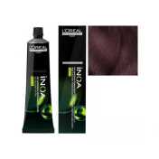 Vopsea de par permanenta L’Oréal Professionnel Inoa 5.26, maro roșu irizant deschis, 60 ml