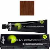 Vopsea de par permanenta L’Oréal Professionnel Inoa 6.40, blond aramiu închis intens, 60 ml