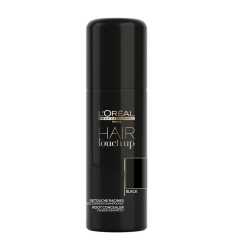 Spray corector profesional pentru acoperirea firelor albe de par L'Oréal Professionnel Hair Touch Up Black, 75 ml