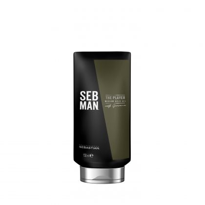 Gel de par pentru o fixare naturala SEB MAN The Player, 150 ml