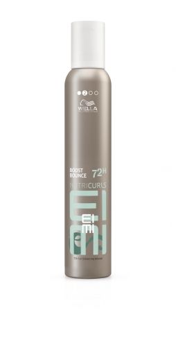 Spuma pentru par ondulat si cret Wella Professionals Eimi Nutricurls Boost Bounce 72h Curl Enhancing Mousse, 300ml