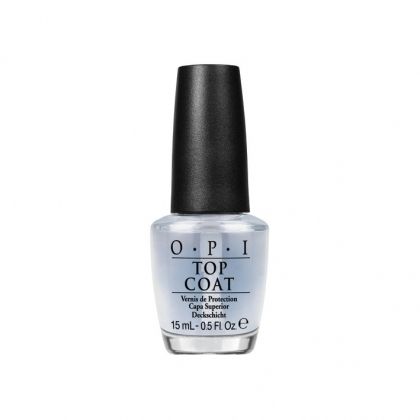 Top de sigilare a lacului de unghii - Opi Top Coat, 15 ml