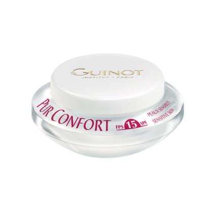Crema de zi cu efect de protectie SPF 15 Guinot Pur Confort , 50 ml