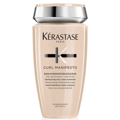 Sampon pentru par ondulat, cret, foarte cret si spiralat Kérastase Curl Manifesto Bain 250 ml