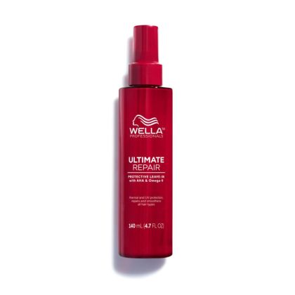 Tratament Leave-in Protector cu AHA & Omega 9 pentru Par Deteriorat  Wella Professionals Ultimate, 140 ml