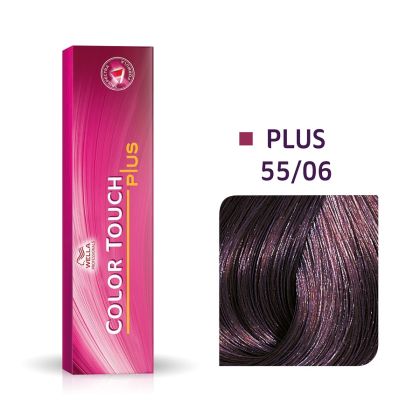 Vopsea de par semipermanenta Wella Professional Color Touch Plus 55/06, 60 ml