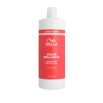 Balsam pentru par vopsit, fir subtire/normal, Wella Professionals Invigo Color Brilliance Fine/Normal,  1000 ml
