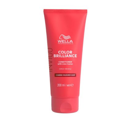 Balsam pentru par vopsit, fir gros Wella Professionals Invigo Color Brilliance Coarse, 200 ml