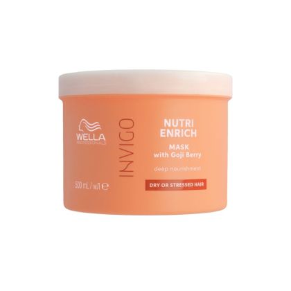 Masca intens nutritiva pentru par uscat si deteriorat Wella Professionals Invigo Nutri-Enrich, 500 ml