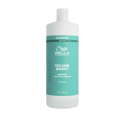 Sampon pentru par lipsit de volum Wella Professionals Invigo Volume Boost, 1000 ml