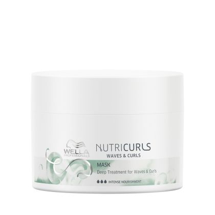 Masca hidratanta pentru parul cret si ondulat Wella Professionals Nutricurls Deep Treatment for Waves & Curls, 150 ml