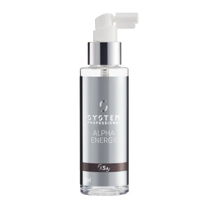 Tratament energizant par si scalp System Professional Alpha Energy X5A, 100 ml