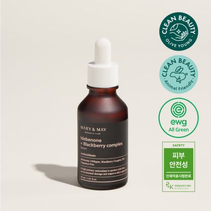Serum cu complex Idebenone + mure, Mary and May, 30 ml 