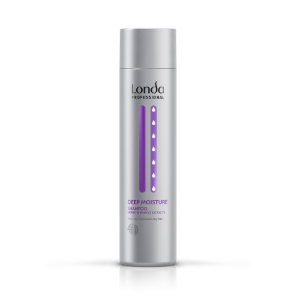 Sampon hidratant pentru par uscat Londa Professional Deep Moisture, 250 ml
