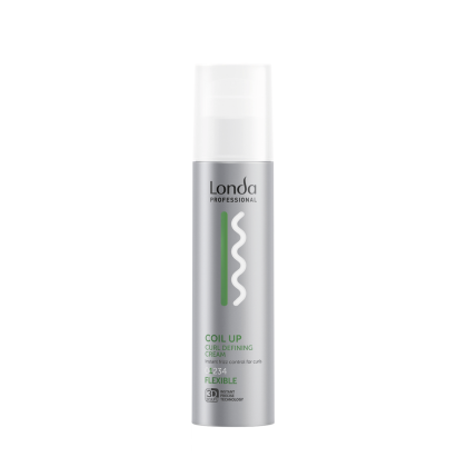 Crema de par cu efect anti-electrizare Londa Professional Coil Up Curl Defining Cream, 200 ml
