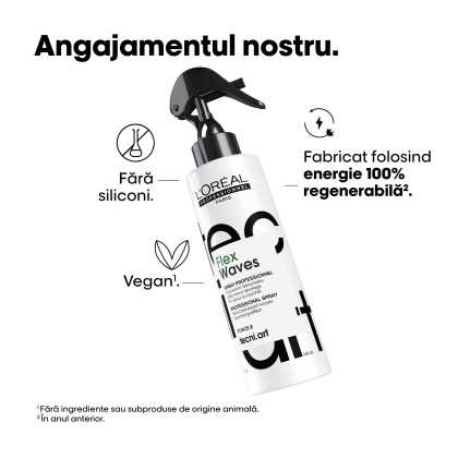 Spray de styling profesional pentru bucle L’Oreal Professionnel Tecni.Art Tna19 Flex Waves 190ml