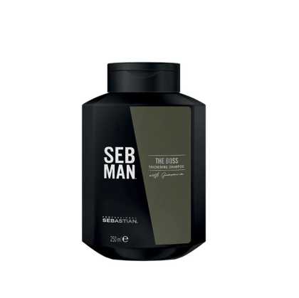 Sampon pentru ingrosarea firului de par Seb Man The Boss, 250 ml