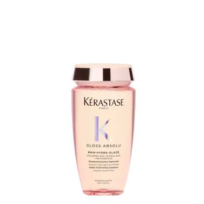 Sampon pentru par lung, predispus la electrizare Kérastase Gloss Absolu Bain Hydra-Glaze, 250 ml
