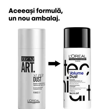 Pudra texturizanta pentru volum L’Oreal Professionnel Tecni.Art Super Dust, 7 gr
