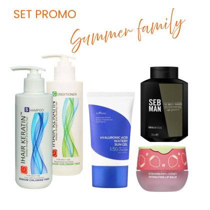 Pachet Promo cu 5 produse de vara Summer Family