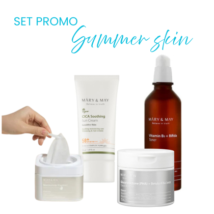 Pachet promo de ingrijire a tenului vara Summer Skin