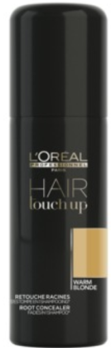 Spray corector profesional pentru acoperirea firelor albe de par L'Oréal Professionnel Hair Touch Up Warm Blonde, 75 ml