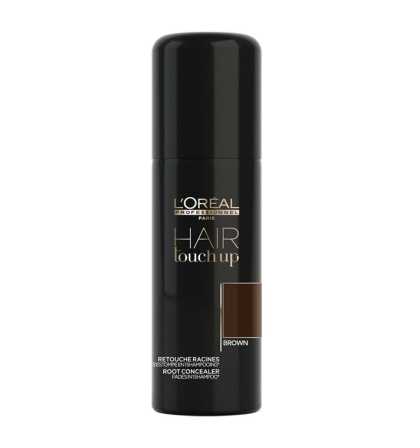 Spray corector profesional pentru acoperirea firelor albe de par L'Oréal Professionnel Hair Touch Up Brown, 75 ml