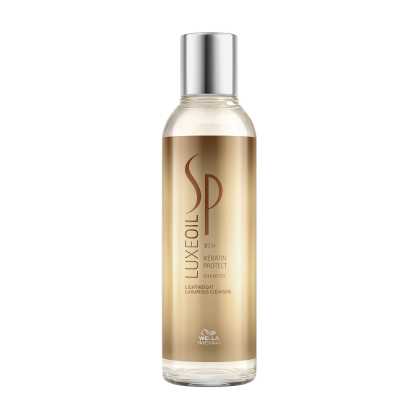 Sampon hidratant de reconstructie si protectie a cheratinei parului Wella Professionals SP LuxeOil Keratin Protect, 200 ml