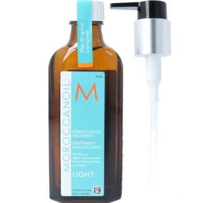 Ulei tratament Moroccanoil Light pentru par fin sau de culoare deschisa, 100 ml