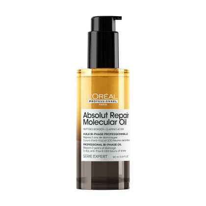 Ulei de par bifazic L’Oreal Professionnel Serie Expert Absolut Repair Molecular, 90 ml