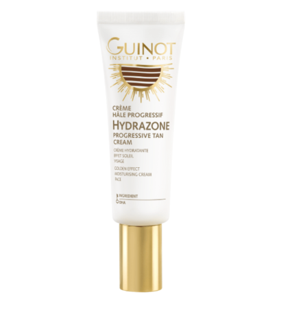 Crema autobronzanta pentru fata Guinot Hydrazone Progressive Tan Crème, 50 ml