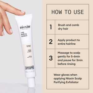 Exfoliant purificator impotriva matretii pentru scalp iritat cu mancarimi Nioxin Scalp Purifying Exfoliator, 50 ml