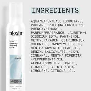 Spuma de par pentru volum si densitate Nioxin Density Defend Styling Volumizing + Thickening Mousse, 200 ml