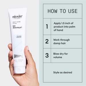 Gel de par pentru volum si textura Nioxin Density Defend Styling Hair Thickening Gel, 140 ml