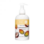 Crema de maini si corp CND Scentsations Mango & Coconut, 245 ml