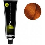 Vopsea de par permanenta L’Oréal Professionnel Inoa 7.43,  Blond Cupru Auriu Intens, 60 ml