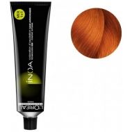 Vopsea de par permanenta L’Oréal Professionnel Inoa 7.44, Blond Mahon Cupru, 60 ml