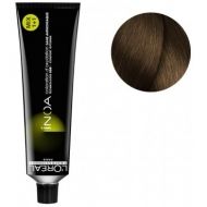 Vopsea de par permanenta L’Oréal Professionnel Inoa 7.18, Blond Cenusiu Moka, 60 ml