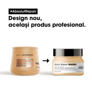 Masca aurie pentru par foarte deteriorat L'Oreal Professionnel Serie Expert ABSOLUT REPAIR GOLD 250 ml
