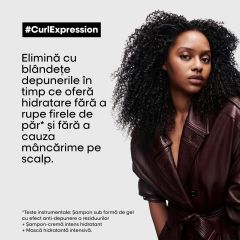 Sampon profesional sub forma de gel cu efect anti-depunere a reziduurilor L'Oréal Professionnel Serie Expert Curl Expression 300ml