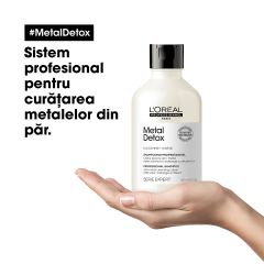 Sampon-crema profesional cu sistem pentru curatarea metalelor L'Oréal Professionnel Serie Expert Metal Detox 300ml