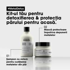 Masca sistem protectie anti-depunere metale L'Oréal Professionnel Serie Expert  Metal Detox  250ml