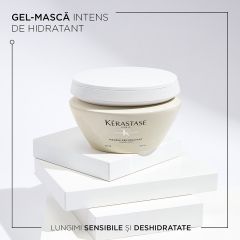 Mască gel intens hidratantă pentru Lungimi sensibilizate și deshidratate Kérastase Specifique Masque Rehydratant,  200 ML
