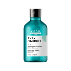 Sampon profesional pentru scalp gras L’Oreal Professionnel Scalp Advanced, cu 3% AHA, 300 ml