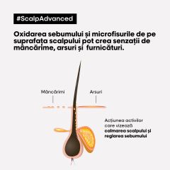 Sampon pentru scalp sensibil L’Oreal Professionnel Scalp Advanced, 1500 ml