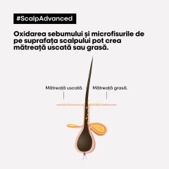 Sampon profesional anti-matreata pentru scalp cu matreata L’Oreal Professionnel Scalp Advanced, 1500 ml