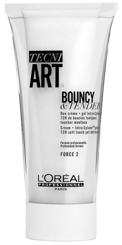 Crema anti-umiditate si anti-electrizare L'Oreal Professionnel TECNI.ART Bouncy & Tender, 150 ml 