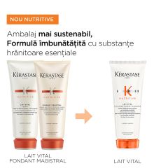 Balsam hranitor pentru par uscat fin-mediu, Kérastase Nutritive Lait Vital, 200 ml