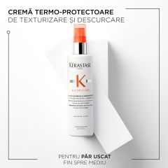 Lotiune de texturizare Leave-in  pentru par mediu-fin Kérastase Nutritive Lotion Thermique Sublimatrice, 150 ml